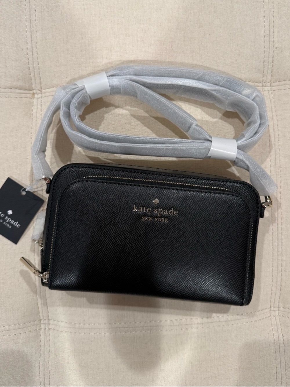 Kate Spade Staci Mini Black Crossbody Bag